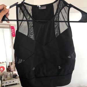 Black Crop Top